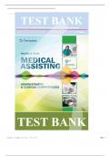 TEST BANK For Medical Assisting Administrative & Clinical Competencies 9th Edition by Michelle Blesi, ISBN: 9780357502815 Verified Chapters 1 - 58, Complete Newest Version