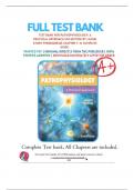 Test Bank For Pathophysiology: A Practical Approach 4th Edition By Lachel Story 9781284205435 Chapter 1- 14 Complete Guide .