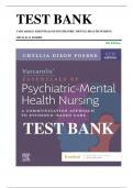 TEST BANK VARCAROLIS’ ESSENTIALS OF PSYCHIATRIC MENTAL HEALTH NURSING CHYLLIA D FOSBRE