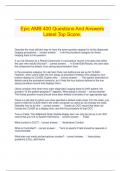  Epic AMB 400 Questions And Answers Latest Top Score.