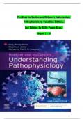 Test Bank for Understanding Pathophysiology Canadian 2nd Edition by Huether | Verified Answers | All Chapters Covered