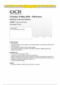 OCR GCSE (9–1) Ancient History J198/01 Greece and Persia MAY 2024 Combined Question Paper and Mark Scheme