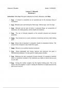 Earth Science Quipper 5.1 Lesson 5.1 Minerals Worksheet 1-3