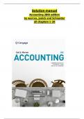 Solution Manual For Accounting 28th Edition by Carl S. Warren, Christine Jonick, Jennifer Schneider all chapters 1 to 26 ISBN;978-1337902687