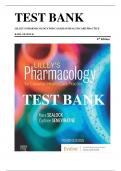 TEST BANK LILLEY'S PHARMACOLOGY FOR CANADIAN HEALTH CARE PRACTICE KARA SEALOCK