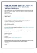 PSI FNP REAL EXAM AND STUDY GUIDE 170 QUESTIONS  AND CORRECT ANSWERS LATEST VERSION 2024- 2025//ALREADY GRADED A+ A 14yo male with bronchitis is being treated with fluids and expectorants. He returns to the clinic with a  fever of 103F, right pleuritic ch