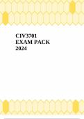 CIV3701 EXAM PACK 2024