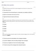 PearsonVue Practice Test 2024 Questions With 100% Correct Answers!!