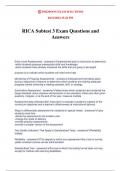 RICA Subtest 3 Exam Questions and Answers