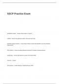 SSCP Practice Exam Questions and Answers