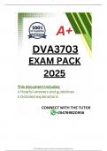 dva3703 EXAM PACK 2025