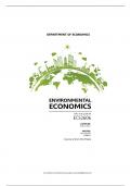 ECS2606 Exam pack 2024(Environmental Economics)