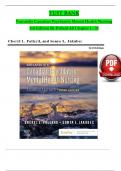 Test Bank Varcarolis Canadian Psychiatric Mental Health Nursing 3rd Edition (Pollard, 2023) Chapter 1-35 | All Chapters