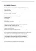 BUSI 352 Exam 1 Prep Actual Questions With 100% Verified Answers.