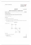 Exam (elaborations) Discrete Mathematics Combinatorics (MAT3707) -  JUN/JUL 2021