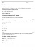 Fundamentals of Personnel Recovery (PR 102) Questions With 100% Correct Answers!!!