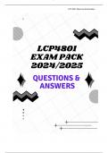 LCP4801 EXAM PACK 2024/2025 (QUESTIONS & ANSWERS)