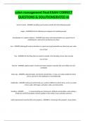 salon management final EXAM CORRECT QUESTIONS & SOLUTIONS(RATED A)