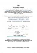 Groene Chemie 5/6 VWO - Hoofdstuk 15 - Scheikunde samenvatting Chemie Overal