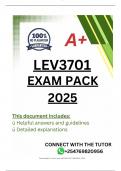 LEV3701 EXAM PACK 2025