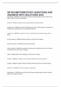 NR 503 MIDTERM STUDY QUESTIONS AND ANSWERS WITH SOLUTIONS 2025