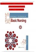 TEST BANK For Rosdahl's Textbook of Basic Nursing, 12th Edition by Caroline Rosdahl, All Chapters 1 - 103, Complete Newest Version