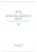 Autoconocimiento y mente