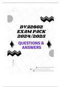 DVA2602 EXAM APCK 2024/2025 (QUESTIONS & ANSWERS)