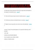 Income taxation c4 exam qs and as with definitive solutions 2025.  T/F. Both active income and passive income do not require direct participation of the taxpayer in earning the income. - Answer F  T/F. There are three types of gross income for taxation pu