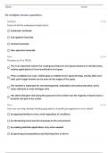 3A TURFGRASS PEST MANAGEMENT EXAM LATEST REAL EXAM 200+ QUESTIONS AND CORRECT ANSWER