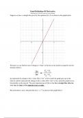 AP Calculus AB/BC: Understanding the limit definition of the derivative.