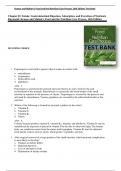 Krause and Mahan’s Food and the Nutrition Care Process 16th Edition Test Bank by Janice L Raymond, Kelly Morrow