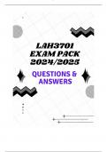 LAH3701 EXAM APCK 2024/2025 (QUESTIONS & ANSWERS)