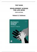 TEST BANK  for Development Across the Life Span, 10th Edition By;  Robert S. Feldman|| All Chapters 1-19|| Latest Edition 