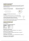 Samenvatting Chemie Overal VWO4 - Hoofdstuk 6 Koolstofchemie & Hoofdstuk 7 Duurzaamheid