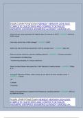 Inside LVMH Final Exam NEWEST VERSION 2024-2025 COMPLETE QUESTIONS AND CORRECT DETAILED ANSWERS (VERIFIED ANSWERS) ALREADY GRADED A+...