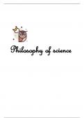 Summary -  Philosophy of Science 