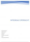 Integrale opdracht Social Work jaar 2 sem 1 (7,5)