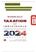 Solution Manual for McGraw Hill's Taxation of Individuals and Business Entities, 2024 Edition, 15th Edition Chapter 1-14