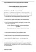 AQA A-Level Psychology Paper 3 (2022) Practice Exam  questions and answers updated 2024 - 2025