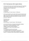 NR 511 / NR511 Chamberlain College Of Nursing -NR 511 Final Questions With Complete Solution1