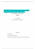 BUSI 690 Case Study Historical Financial Analysis Assignment Latest Update 100% Correct