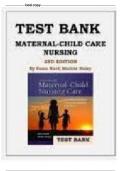 Test Bank for Maternity Newborn and Women’s Health Nursing: A Case-Based Approach 2nd Edition by: O’Meara. Newest Edition 2024