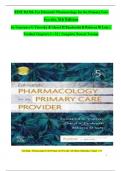 TEST BANK For Pharmacology for the Primary Care Provider, 4th Edition (Edmunds, 2014)| Complete Chapter's 1 - 73 