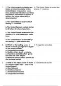 Test Bank - Wong-s Nursing Care of Infants and Children TEST 2024/2025 GRADED A+ COMPLETE QUESTIONS AND VERIFIED ANSWERS