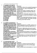 Neuro - Test Banks - Brunner & Suddarth-s Textbook of Medical-Surgical Nursing 14e Chapter 65 - 70 Questions with Correct Answers Rated A+