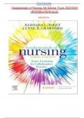 Full Test Bank For Fundamentals of Nursing 3rd Edition Yoost & LYNNE R. CRAWFORD