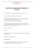 BIO 340 Examinable Questions And Revised Answers