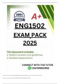 ENG1502 EXAM PACK 2025