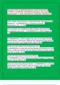 AKA MIP TEST/|COMPREHENSIVE QUESTIONS WITH CORRECT/ VERIFIED ANSWERS|(frequently most tested question)GET IT 100% ACCURATE | ALREADY GRADED A+ Alpha Kappa Alpha Sorority, Incorporated was organized on the campus of - ANSWER>>Howard University in Was